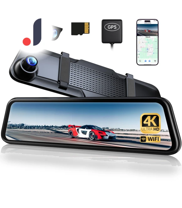 Drive Recorder Mirror Type — Dashboard Cameras, Pelsee