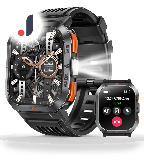 HD Screen Smartwatch with Flashlight — Smartwatches, SACOSDING