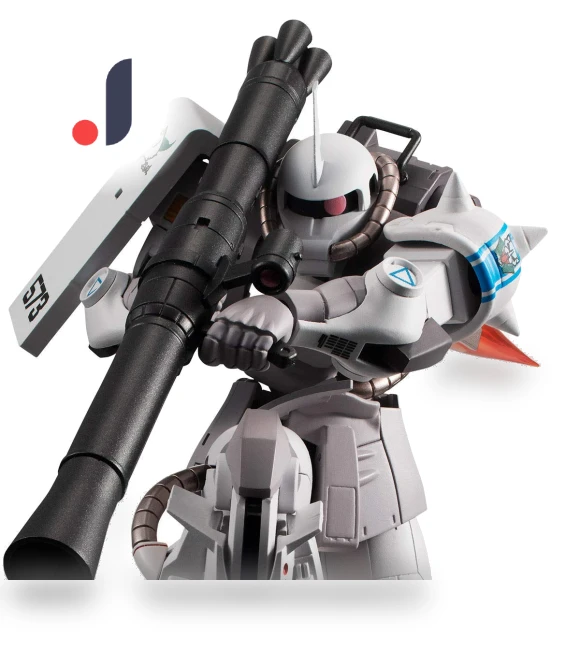 High Mobility Zaku II SIDE MS Robot Spirit — Figure, Bandai