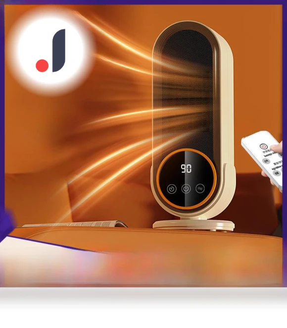 High Power 1200W Smart Ceramic PTC Table Heater — Portable Heating Solutions, Perfect choice for your home