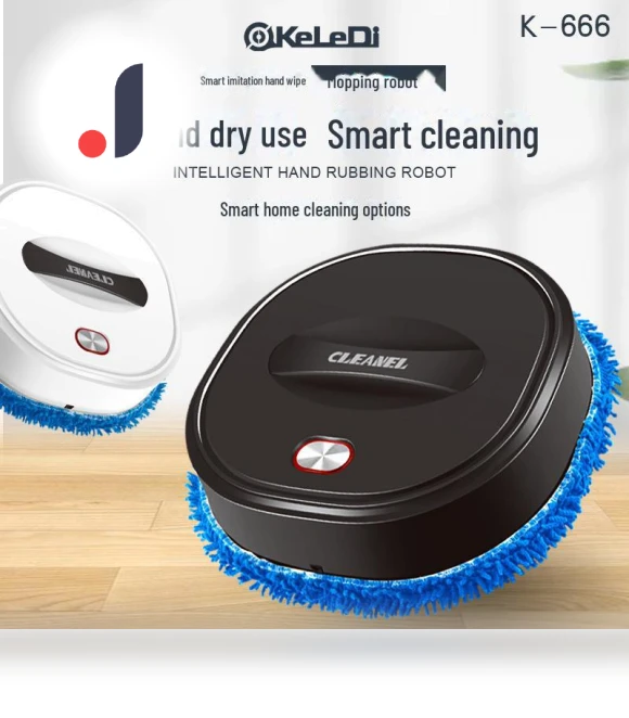 Intelligent Robot for Wet and Dry Floor Cleaning — Smart Cleaning Robots, Small Appliances