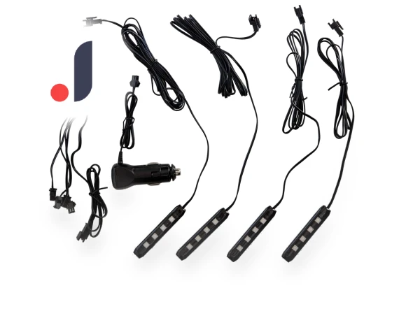 LED Mini Car Lamp with Sound Brightness Adjustment — Light Kit, SAMURAI STYLE