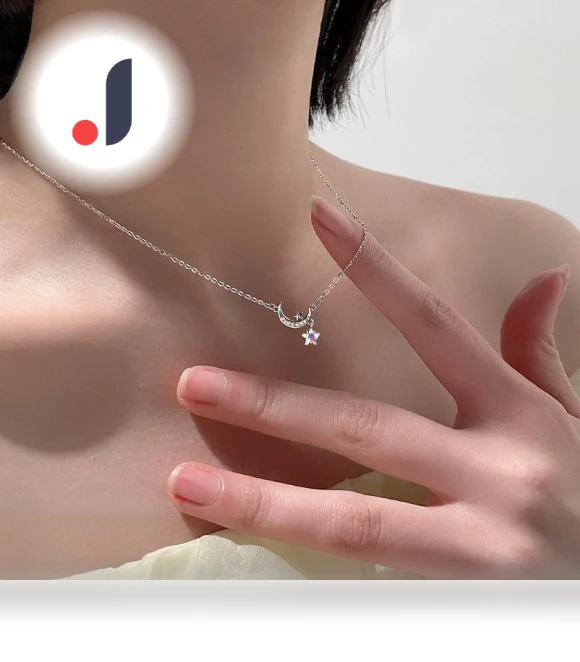 Luna Star Necklace — Smart Jewelry, Commodity Jewel