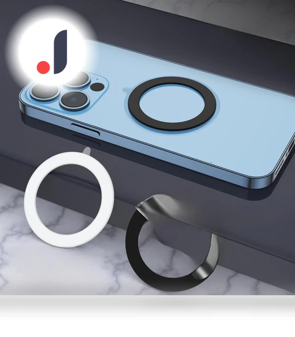 Magnetic Ring for Wireless Charging Phone Case — Mobile Devices & Accessories, AI Supermarket