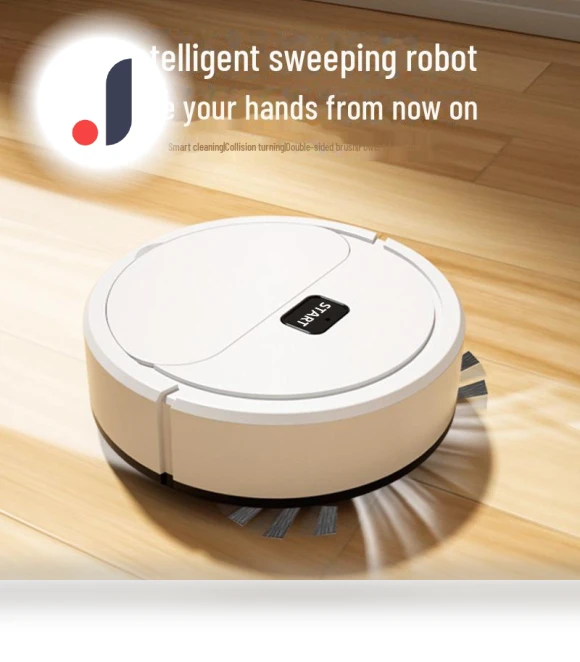Mini Automatic Sweeping Robot 3 in 1 — Smart Cleaning Robots, AI Supermarket