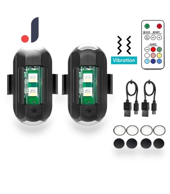 Motorcycle Drone Strobe Light — Vehicle Safety Signals, A Surname Home