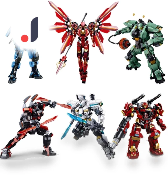Pacific Rim Hunter Robot Mecha Warrior Building Blocks — Construction Kits, Binchi Fitness