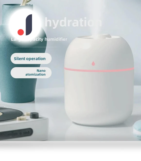 Portable Silent USB Air Humidifier with Aromatherapy Function — Air Moisturizers, Perfect choice for your home