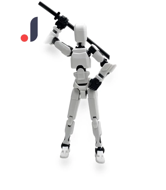 Robot Figure Action Plastic Model — Figure, SAKURA BLOSSOM TOYS