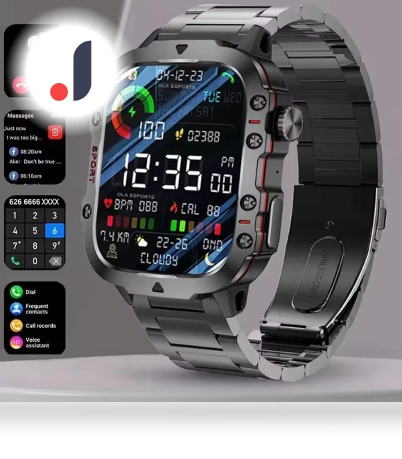 Smart Fitness Tracker Watch — Smartwatches, 3CC Smart Watch