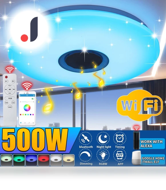 Smart LED Ceiling Light — Overhead Lighting, The Romantics