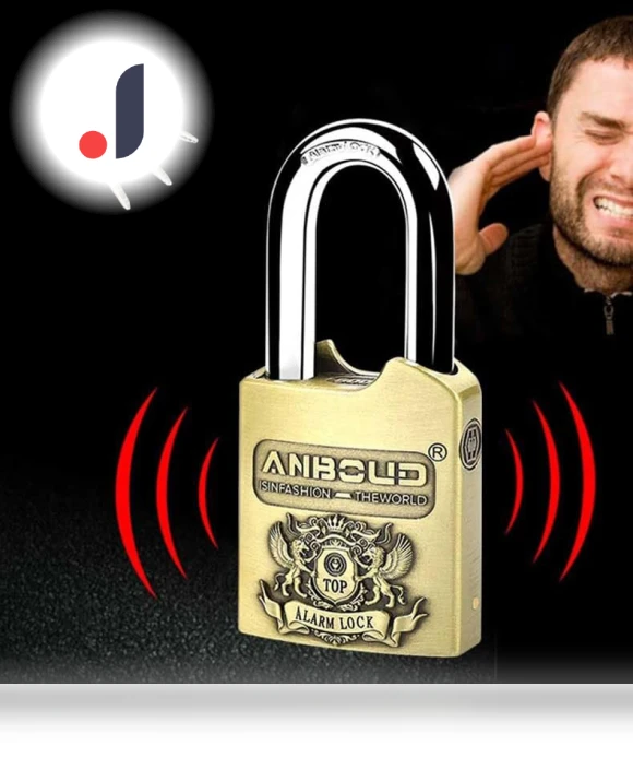 Smart Lock Alarm Padlock — Padlocks & Hasps, MoRub-Japan
