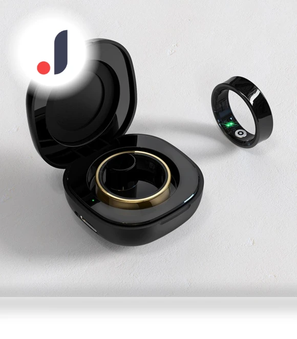 Smart Ring Heart Rate Blood Oxygen Sleep Monitoring — Wearable Accessories, Rainbow Rain