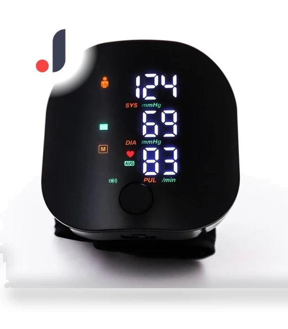 Smart Touch LED Wrist Blood Pressure Monitor — Blood Pressure Monitors, happy8