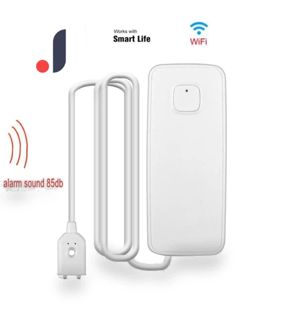 Smart WiFi Water Leak and Level Alarm with Sound Notification — Water Leak Detection Systems, TopSky