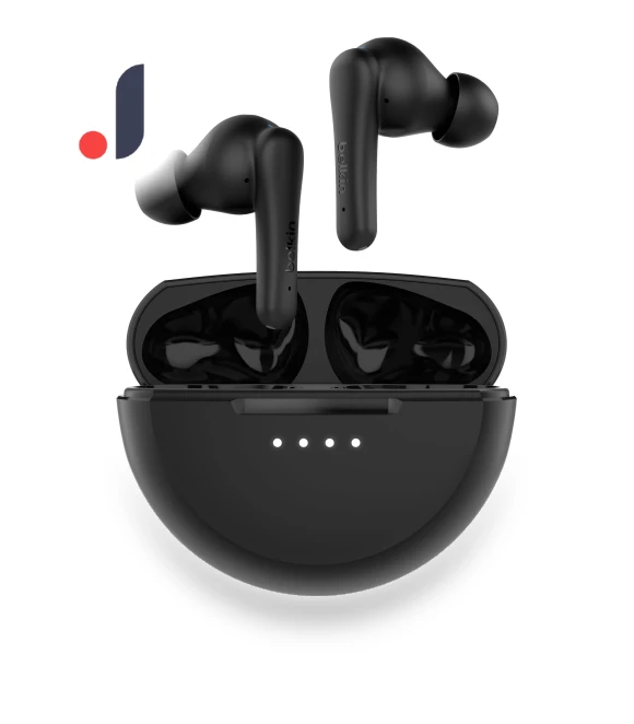 SOUNDFORM Rhythm Fully Wireless Earbuds — Wireless Headsets for Powersports, Belkin
