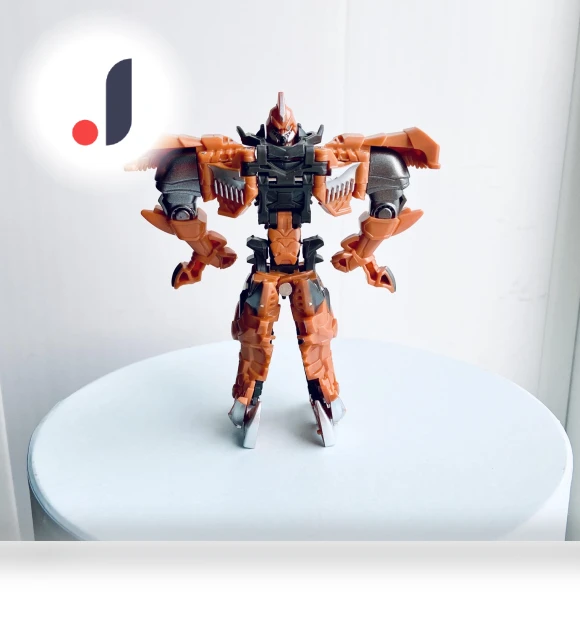 Transformer Robot Racing Car — Construction Kits, TouchCare