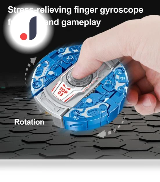 Transforming Robot Dinosaur Spinner — Stress Relievers, Xanthe