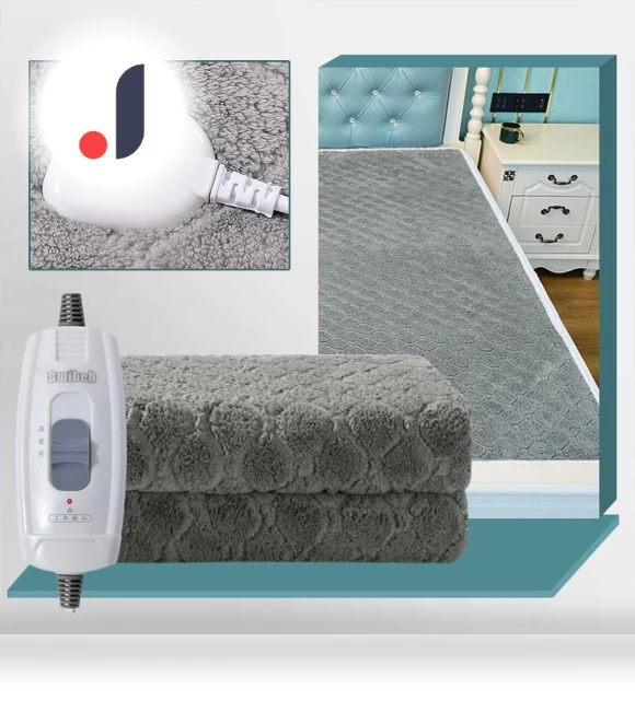 Velvet Plush Smart Blanket — Electric, Homedepot