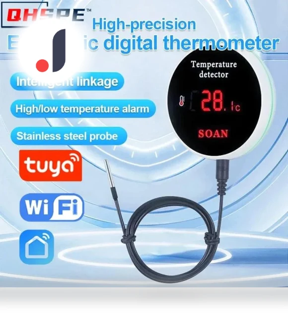 WiFi Temperature Detector — Home Climate Control, JOHO