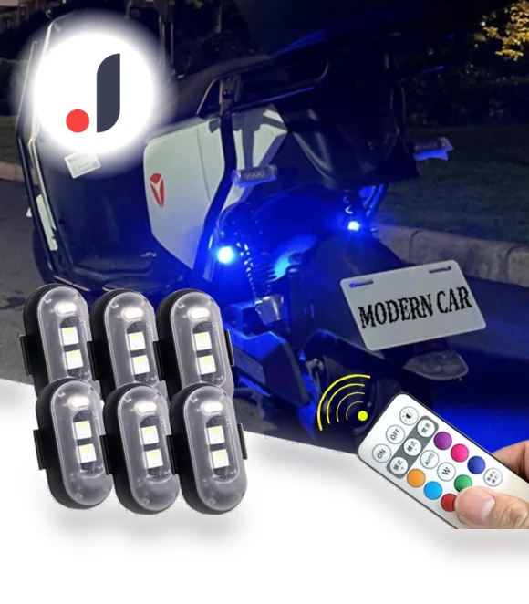 Wireless Remote Control Strobe Light — Vehicle Safety Signals, Dream Garage