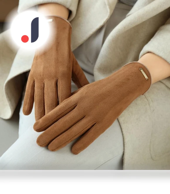 Women's warm fingerless gloves — Glove Liners, Co fashion