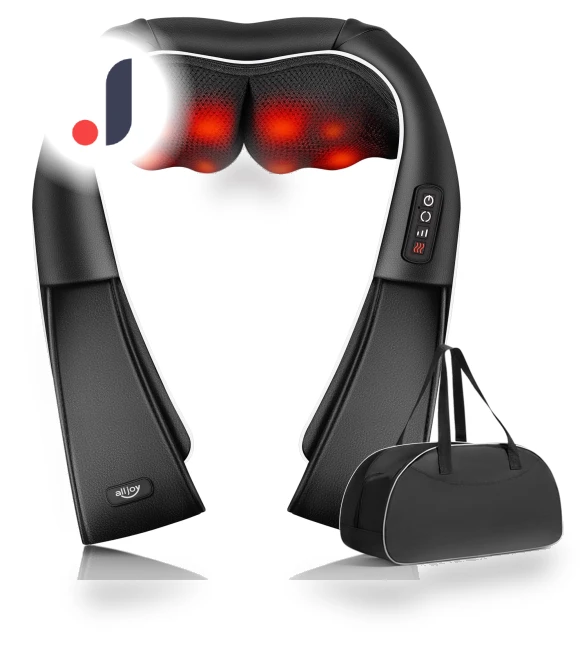 3D Neck Massager with Heat Adjustment — Thermal Comfort Solutions, J-Tech Direct