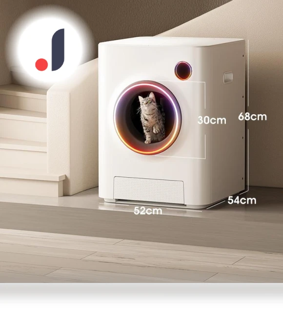 Automatic Cat Litter Box with Electric Scoop — Litter Boxes, Pets Land