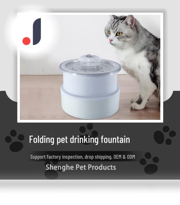 Foldable Drinking Fountain — Fountains, Pets Land