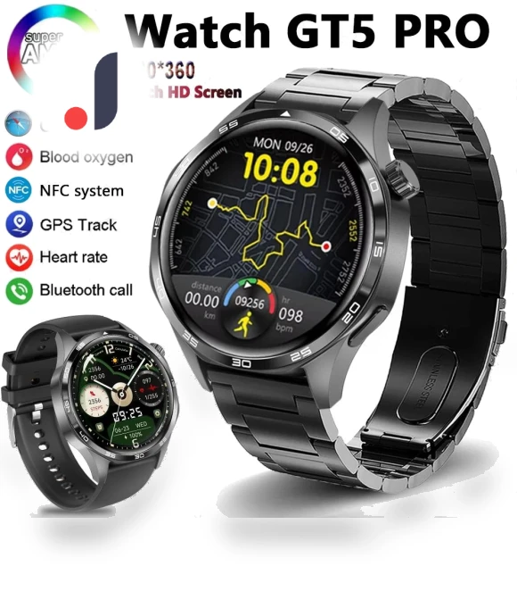 GT5 PRO Smart Watch — Wearable Accessories, ElectronicsHome