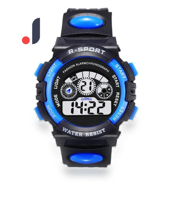 Kids Waterproof Glow Sports Watch — Active Timepieces, AI Supermarket