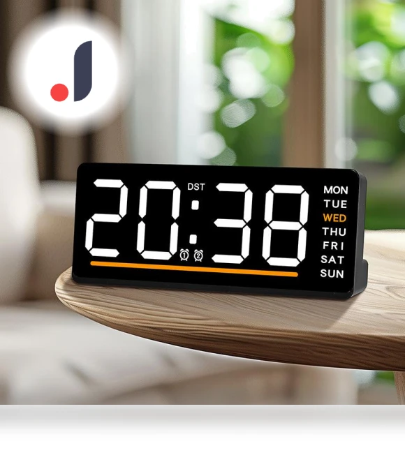 Multifunctional LED Alarm Clock — Alarms & Clocks, Global Finds