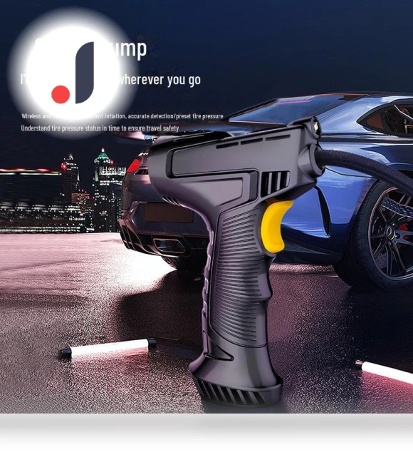 Portable Dual-Purpose Air Pump with Wireless Charging — Ammeters, AI Supermarket
