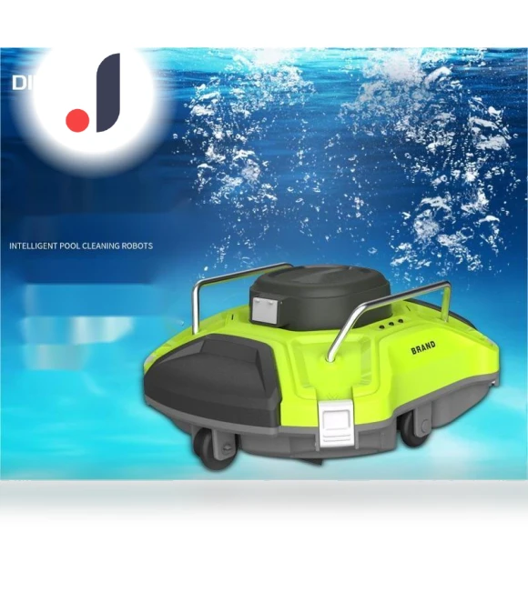 Powerful 360-Degree Pool Cleaning Robot — Automated Pool Maintenance, Thunder And Fire