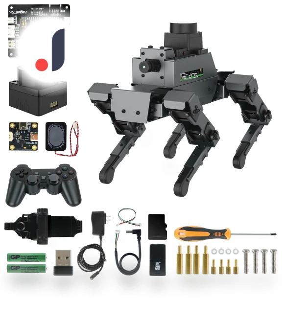 Quadruped Mechanical Dog AI — Robotic Enhancements, Yahboom