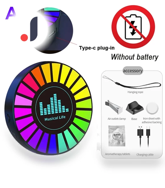 RGB Sound Pickup with 3D LED Ambient Lighting — Creative Lighting Solutions, Lustful Encounter