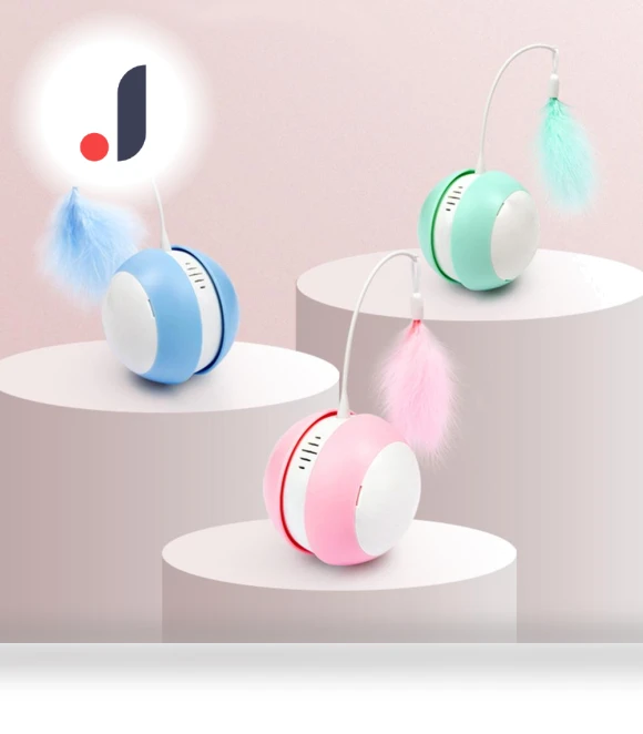 Rotating Smart Pet Toys — Interactive Animal Companions, Smart Pet Supplies