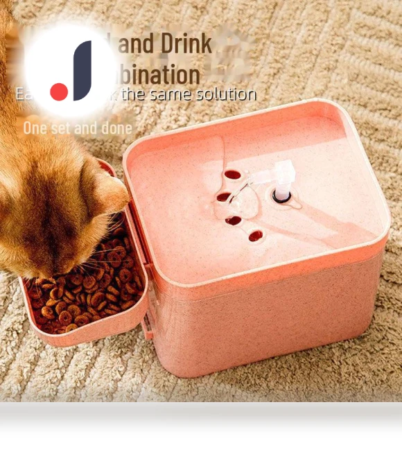 Silent Drinking Fountain with Circulation Filter for Cats and Dogs — Fountains, Pets Land