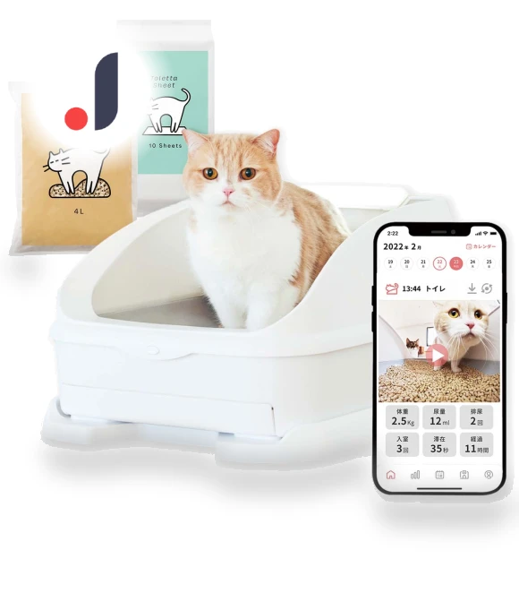 Smart Cat Toilet with Health Monitoring — Urine Detectors, YRstudio