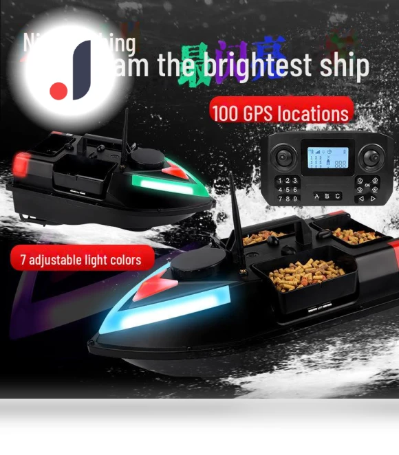 Smart Fishing Boat with GPS — GPS Accessories, AI Supermarket