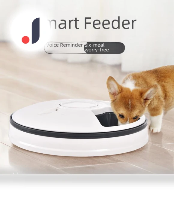 Smart Pet Feeder with Six Ports — Automatic Feeders, Living nice