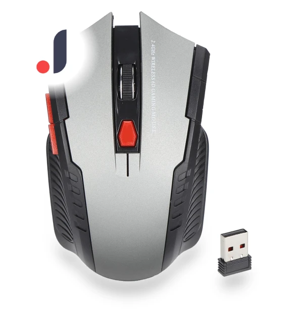 Smart Slim Mini Portable 2.4G Cordless Mouse — Mouse Pads, Koogeelife