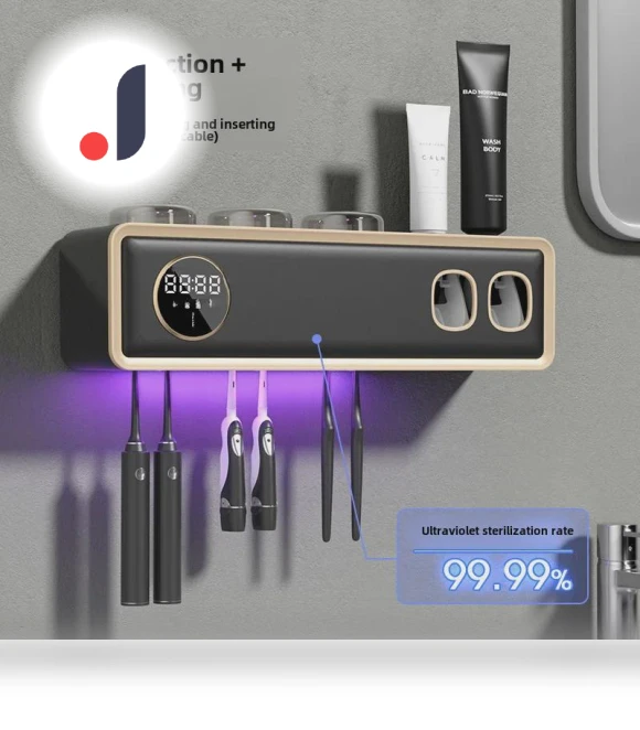 Smart Wall-Mounted Toothbrush Holder — Toothbrush Holders, VantaGoods