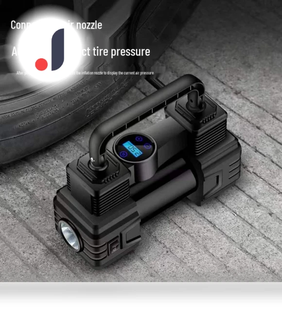 Wireless Smart Car Air Pump with Digital Display — Tire Inflation Solutions, Global Finds
