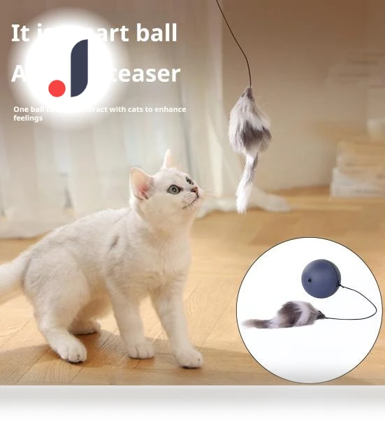 Automatic Cat Toy with Rolling Ball — Cat Playthings, fanweixi