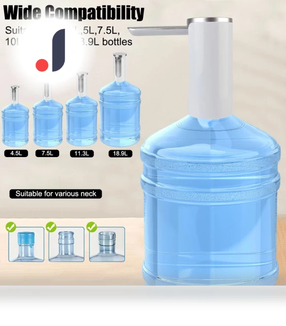Automatic Mini Smart USB Rechargeable Water Dispenser Pump — Hydration Solutions, Modern Home Furnishing