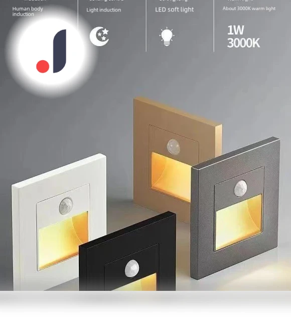 Built-in LED Stair Light with Infrared Motion Sensor — Step Lights, AI Supermarket
