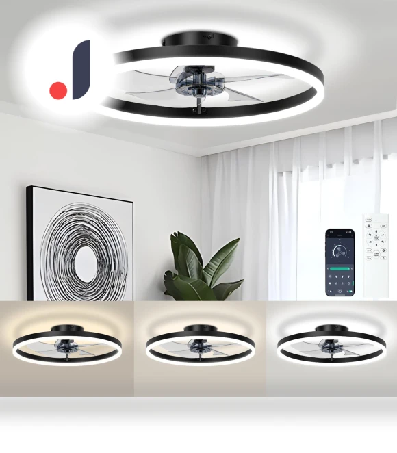 Ceiling Fan with LED Light — Ceiling Fan Lighting Solutions, Luminaire Lighting Mall