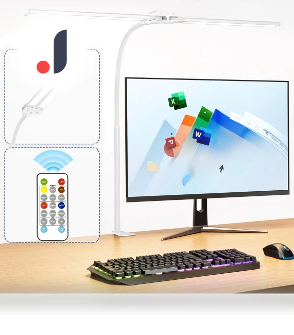 Desk Lamp with Remote Control — Study & Desk Lighting, KAYOMART Electric