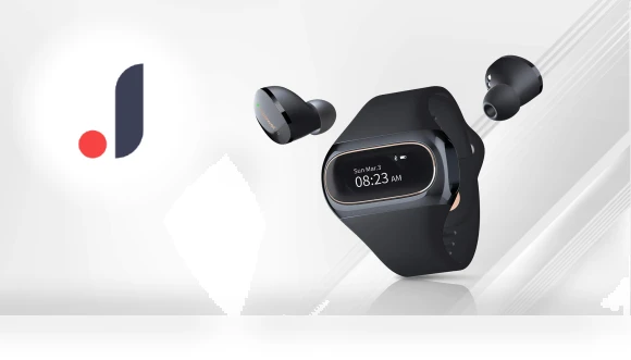 Fully Wireless Earbuds with Smart Band — In-Ear Headphones, NOBU JAPAN